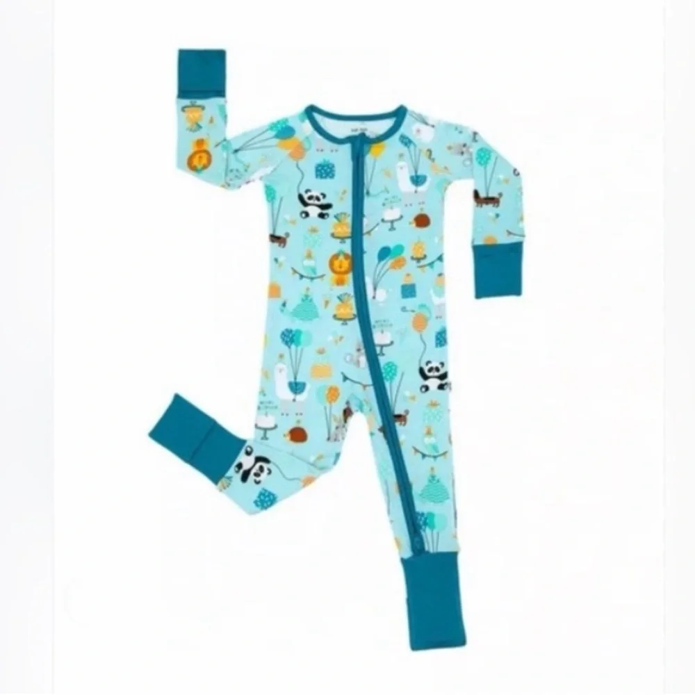 Little Sleepies Panda and Friends Party Pajama